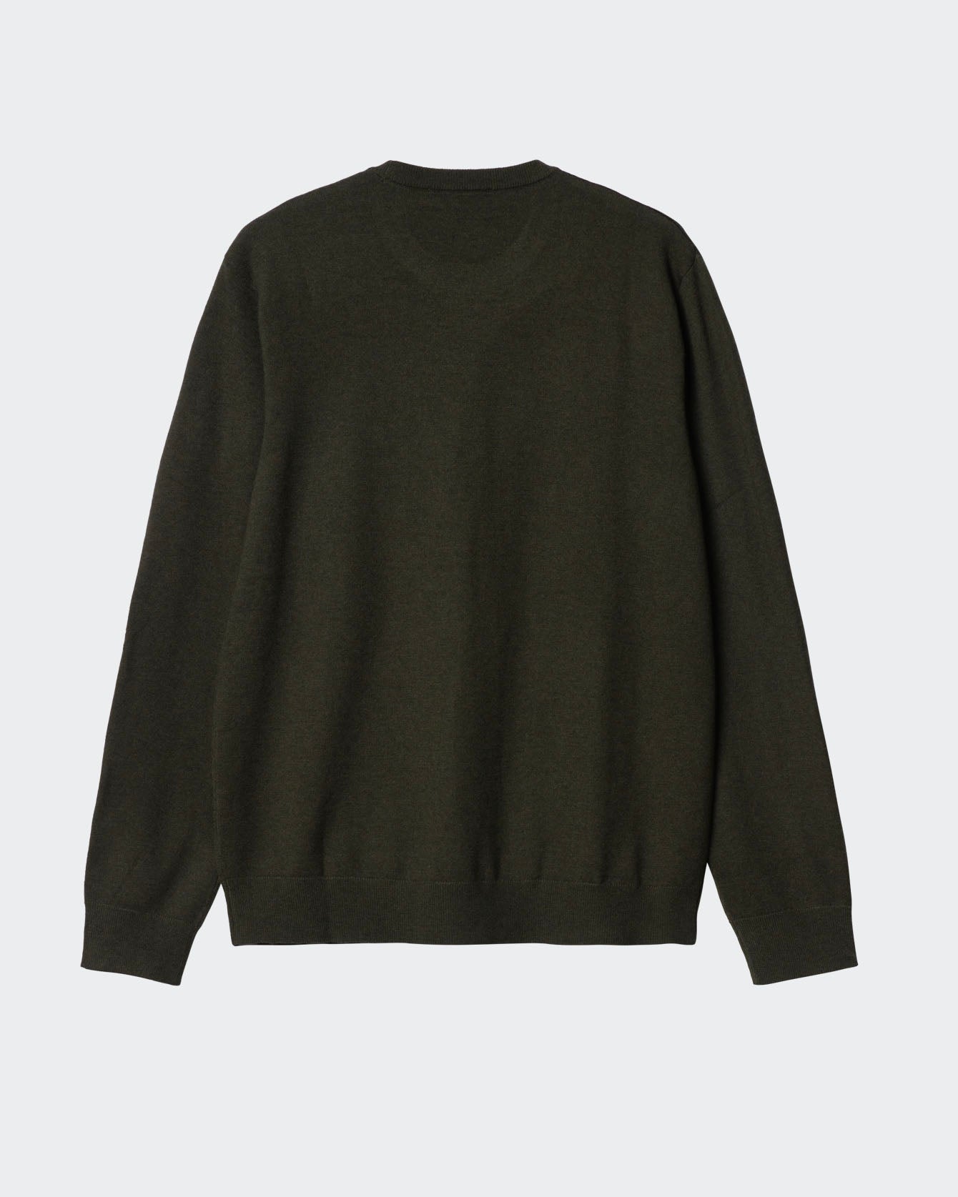 Madison Lambswool Sweater Plant Black