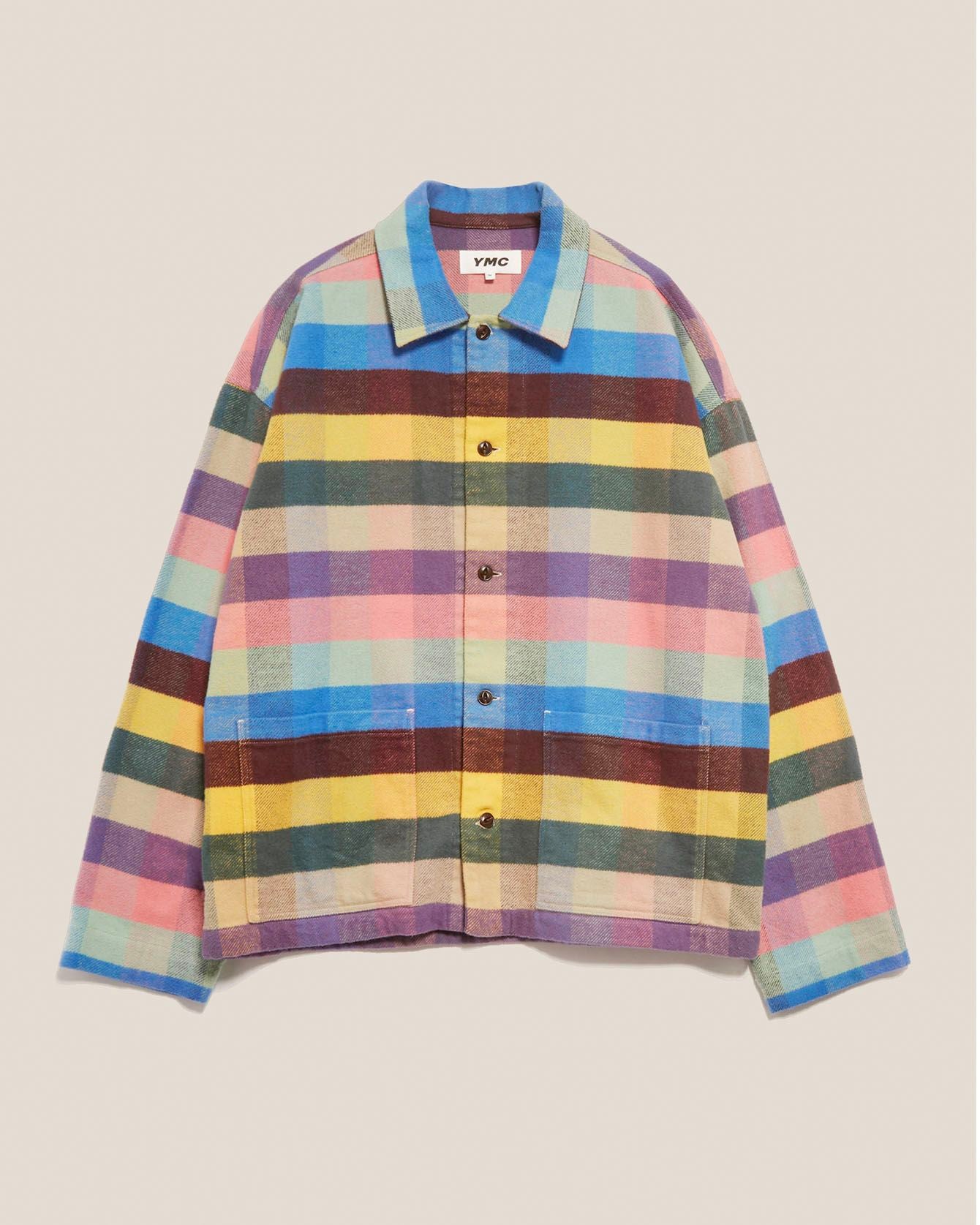 PJ Overshirt Multi Check Flannel