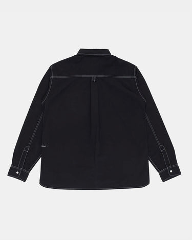 pop trading company bd shirt black