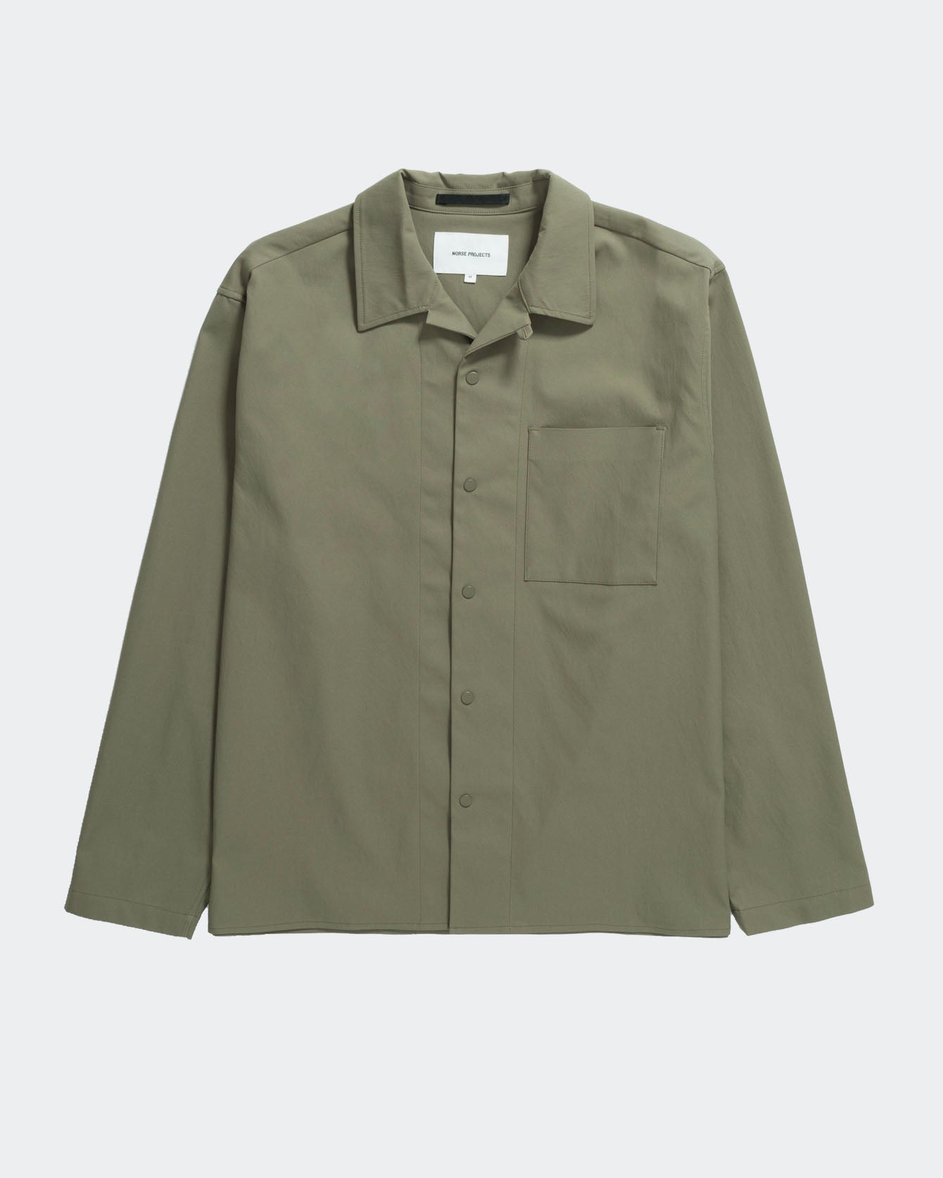 Carston Solotex Twill Shirt Ls Sediment Green
