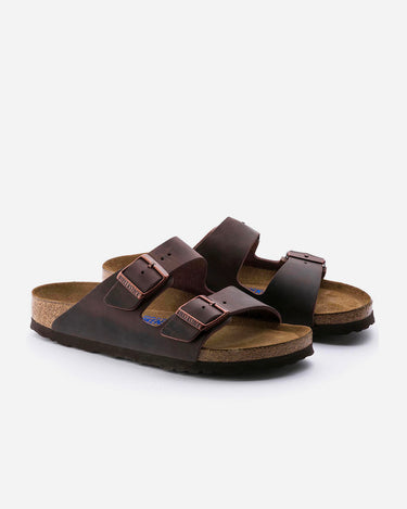 birkenstock Arizona Soft Bed Oiled Leather Havana