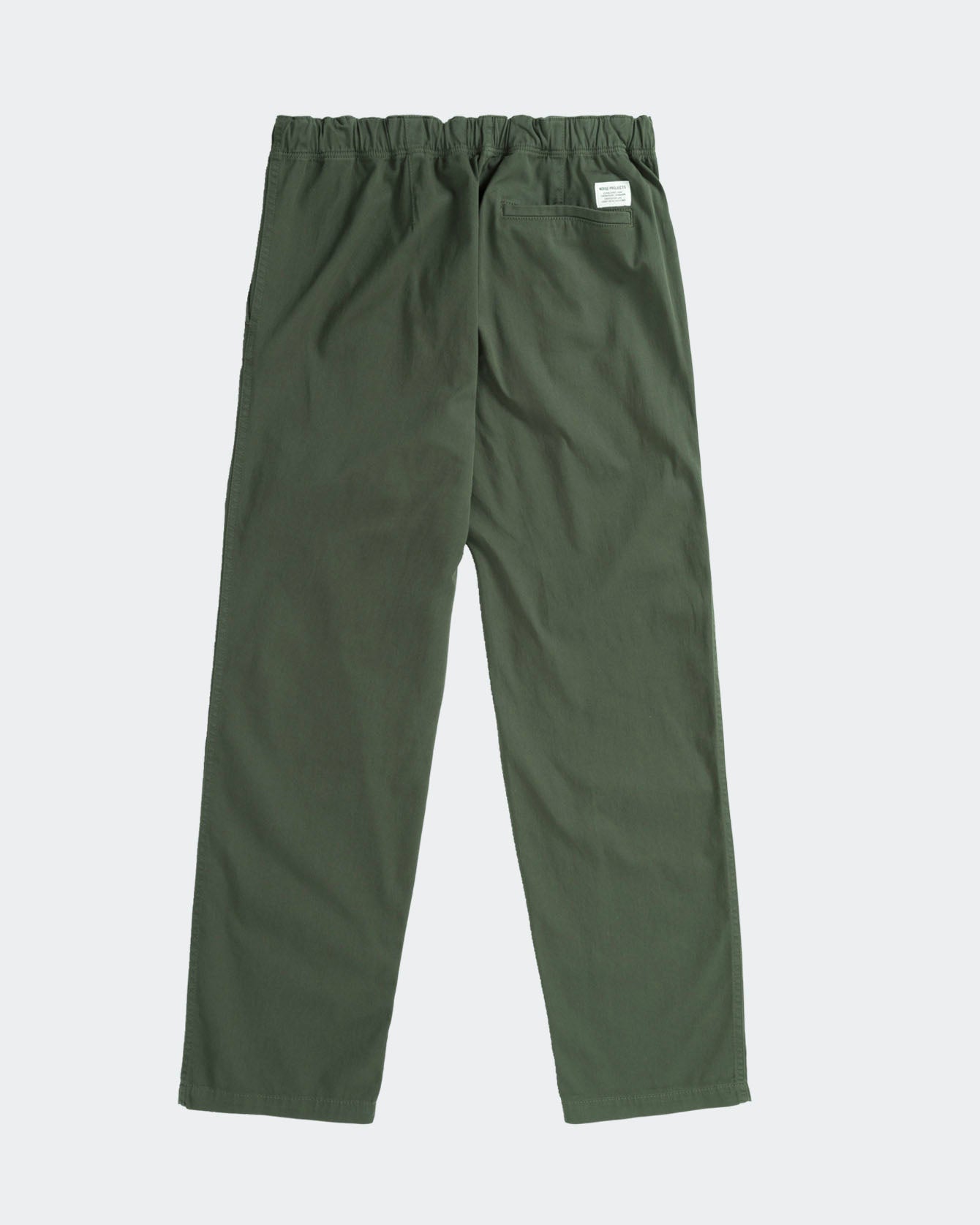 Ezra Relaxed Linen Trouser Spruce Green
