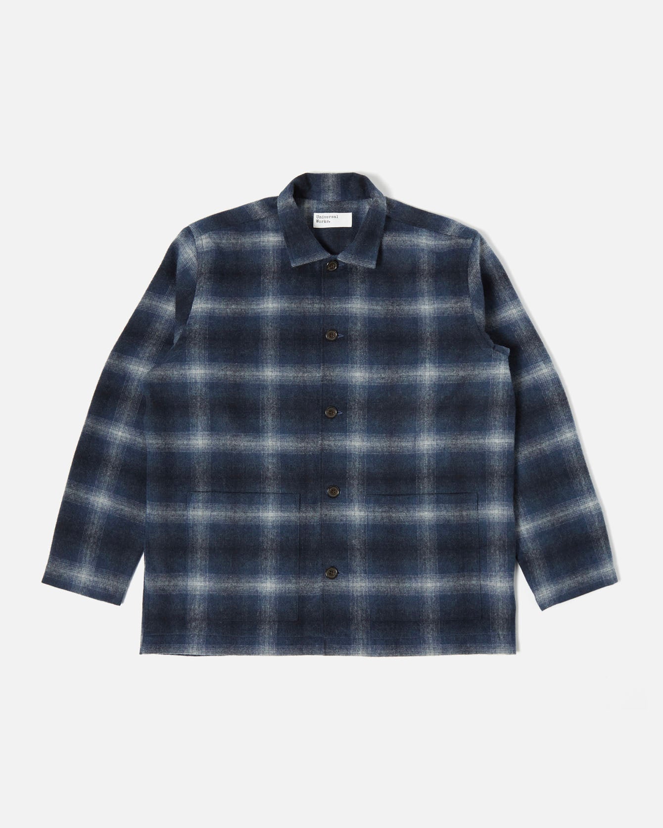 Easy Over Jacket Navy Check