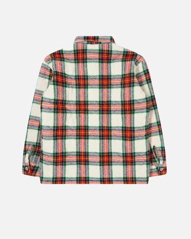 Camisa Sven II manga larga de franela roja