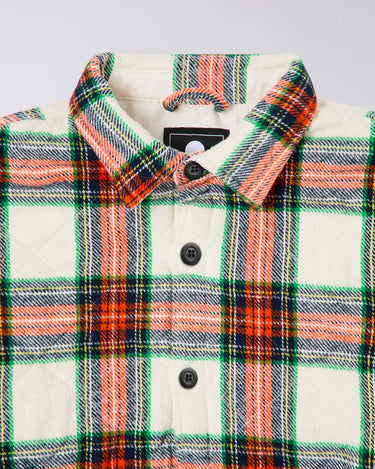 Camisa Sven II manga larga de franela roja