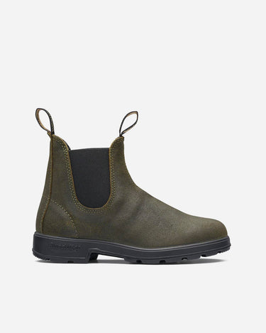 Blundstone 1615 Dark Olive Waxed Suede
Product code: 1615BC_1615