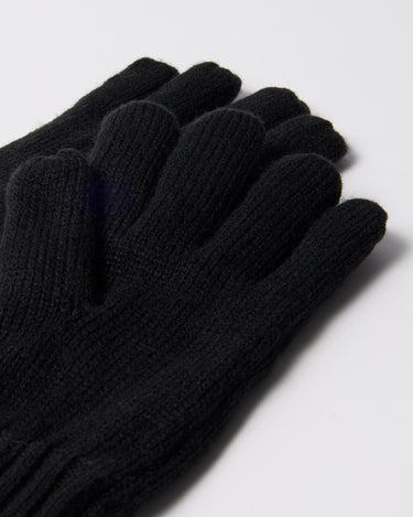 By Parra Maybe Knitted Gloves Black