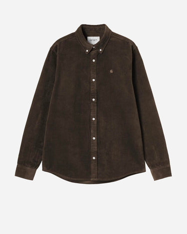 Carhartt WIP LS Madison Cord Shirt Tobacco
