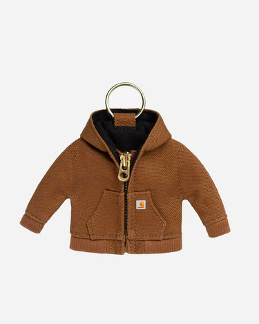 Carhartt WIP Mini Active Jacket Keychain Hamilton Brown
