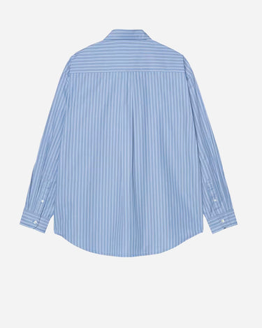 Carhartt Wip LS Keene Shirt Stripe Curacao I036805_3T5_XX