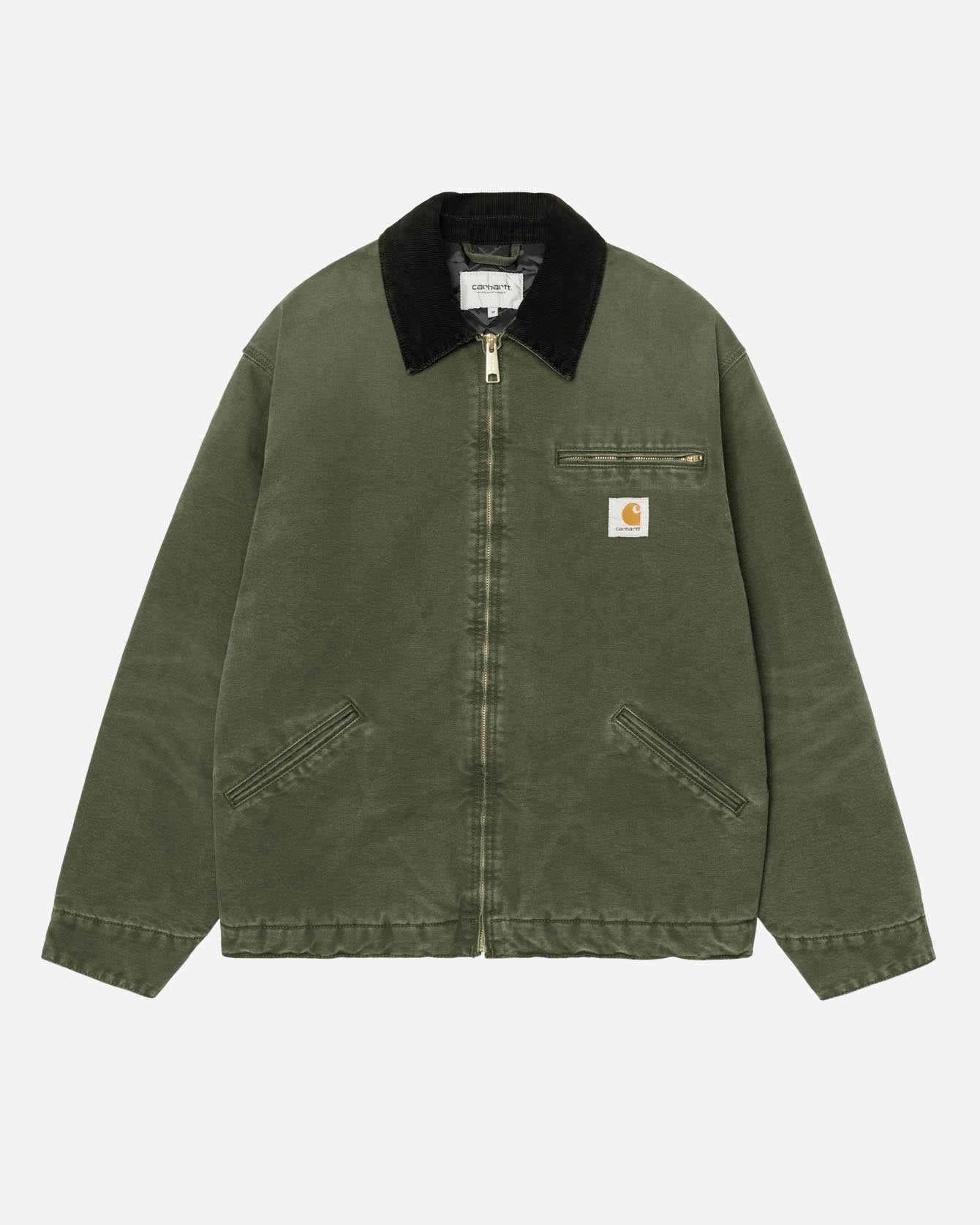 Carhartt WIP OG Detroit Jacket Olive Black Stone – Dela