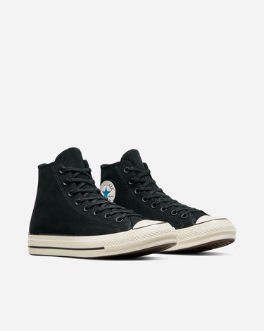 Converse Chuck 70 HI Black Egret Suede