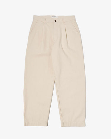Duke Pant Ecru Recycled Cotton
