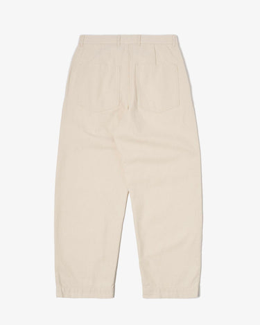 Duke Pant Ecru Recycled Cotton