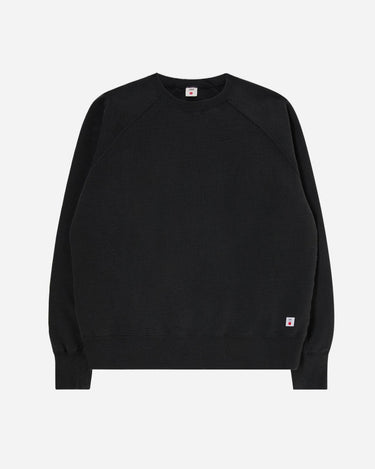 Edwin Raglan Sleeve Crewneck Black