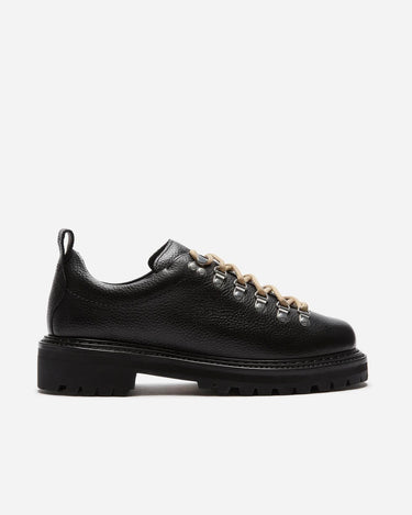 GH Bass Mason Hike Low Black Textured Leather BAZ6K420 100