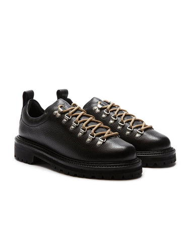 GH Bass Mason Hike Low Black Textured Leather BAZ6K420 100