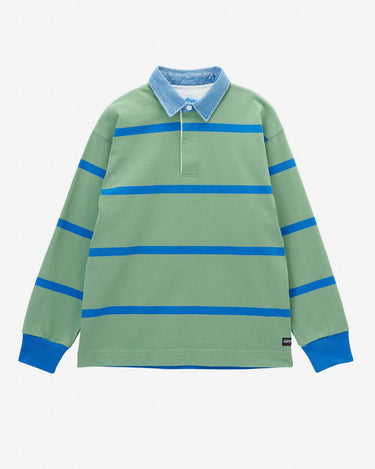 GRAMICCI Langdon Rugby Shirt Olive Blue