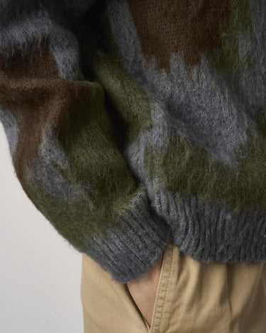 Gramicci Mohair Sweater Jungle Digi Camo