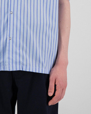 Howlin Cocktail D’Amore Shirt Fine_ Stripes Multi Blue