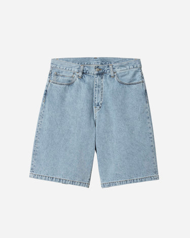 Landon Short Blue Bleached Washed
