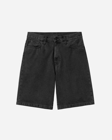 Landon Short Cotton Black Stone Washed