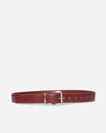 Norse Folded Leather Belt Espresso