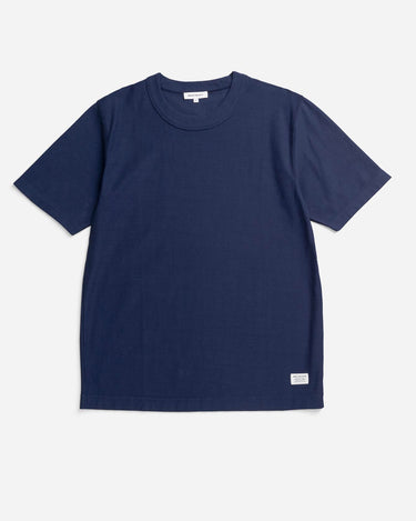 Norse Projects Elmelunde Organic Dry Cotton Tshirt Workwear Blue N01-0712