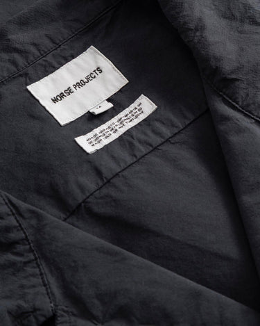 Norse Projects Mols Tencel SS Shirt Dark Navy N40-0878