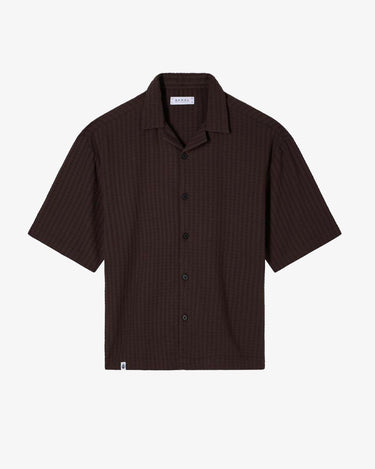 Edwin Saga Shirt Brown Garment Washed I035019_51_67