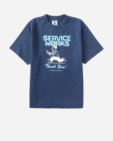 Service Works Daily Spezials Tee Navy