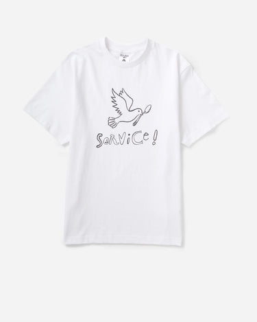 Service Works Dove Tee White