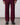 Service Works Flannel Chef Pants Burgundy