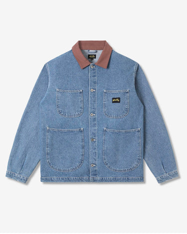 Stan Ray Coverall Jacket Denim Stone Washed