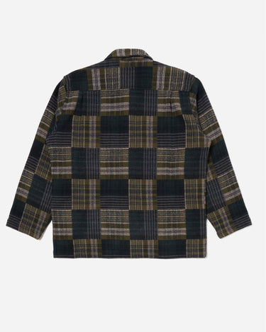 Universal Works Dockside Jacket Japanese Patchwork Green