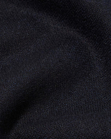 Universal Works Pleated Track Pant Upcycled Italian Tweed Dark Navy