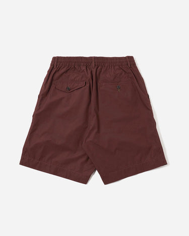 Universal Works Pleated Track Short Peached Poplin Brown
34151B