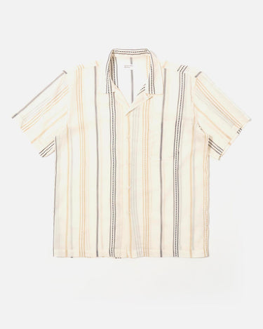 Universal Works Road Shirt Hendrix Stripe Ecru
34654E