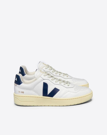 Veja V90 Leather White Nautico