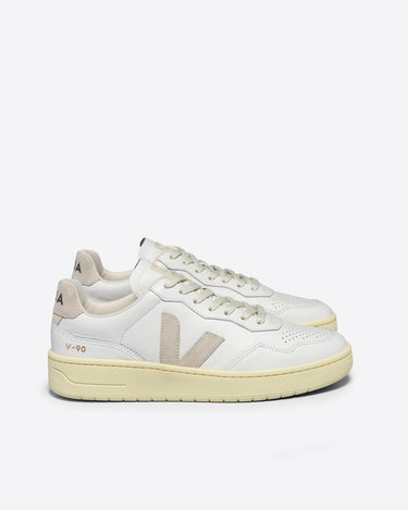 Veja W V90 White Leather Natural
