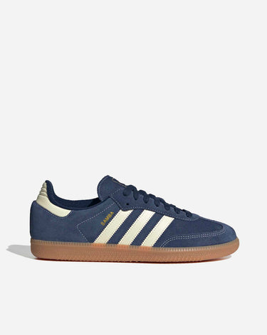 Samba OG Night Indigo Warm Vanilla
Regular fit
Lace closure
Suede upper
Textile lining
Rubber outsole
Product colour: Night Indigo / Warm Vanilla
Product code: KK2273