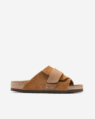 birkenstock kyoto natural suede mink