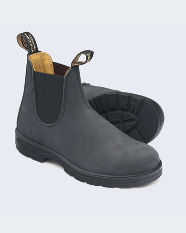 blundstone 587 Rustic Black Leather