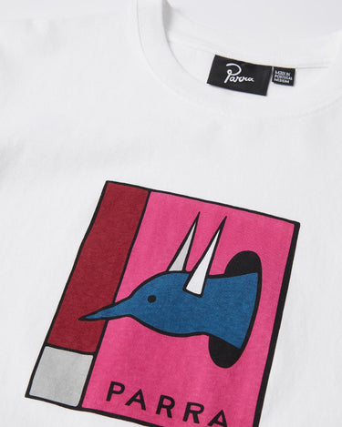 By Parra The hunted t-shirt White