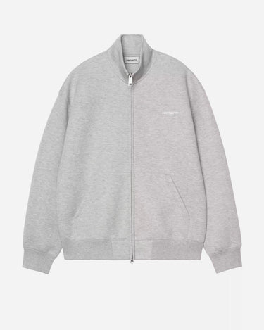 carhartt Alda Zip Sweat Jacket Grey Heather