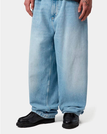 carhartt Brandon Pant Blue Heavy Wash Denim I035893_01_WU