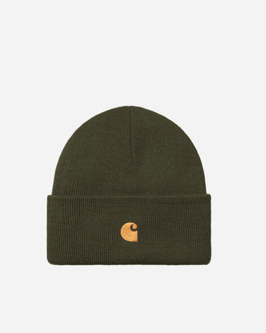 carhartt Chase Beanie Olive / Gold