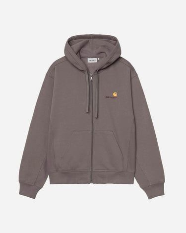 carhartt Hooded American Script Porphyry