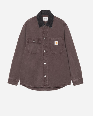carhartt Mitch Shirt Jacket Palisander Black