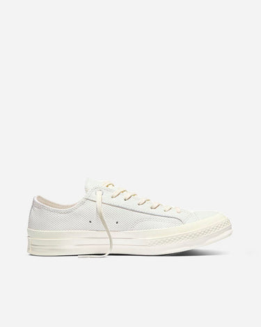 converse A18849C Chuck 70 OX Perf Leather VIintage White